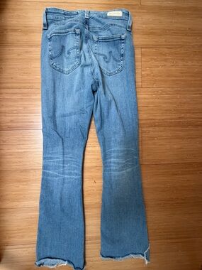 AG Adriano Goldschmied Bootcut Jeans in Light Blue Wash 25R